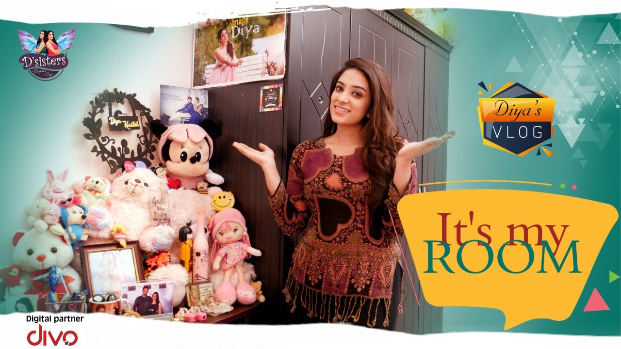 Diya's Vlog | It's My Room | Ft. Diya Menon |  @dsisters140