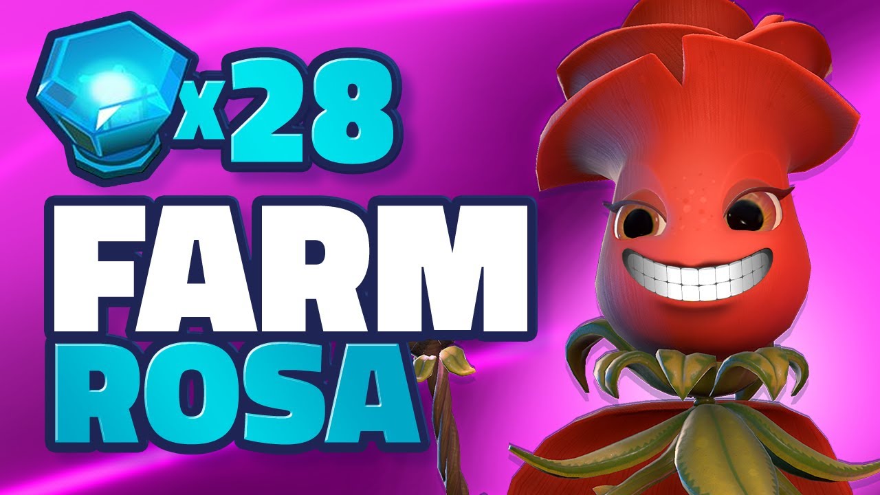 FARM DA ROSA INSANO!!! - Arcane Enigma Farm | Plants vs Zombies Battle for Neighborville