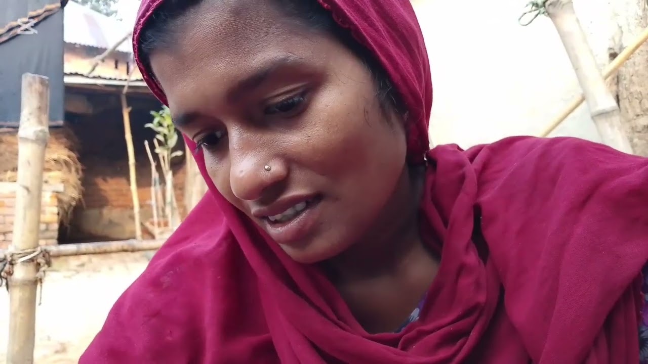 বতুয়া শাক রান্না করলাম আর বড়া বানালাম 