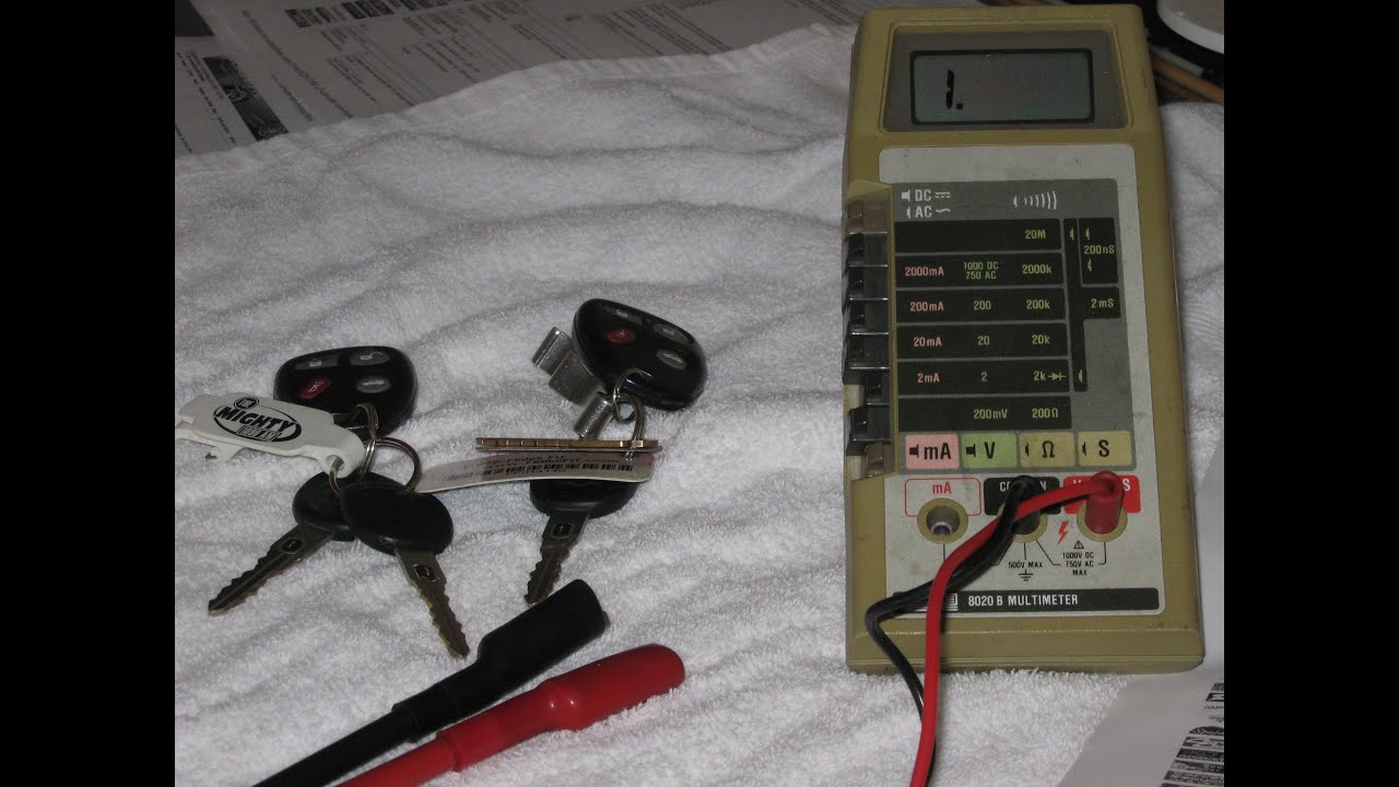 Corvette VATS key pellet resistor value c5 not a bypass by froggy