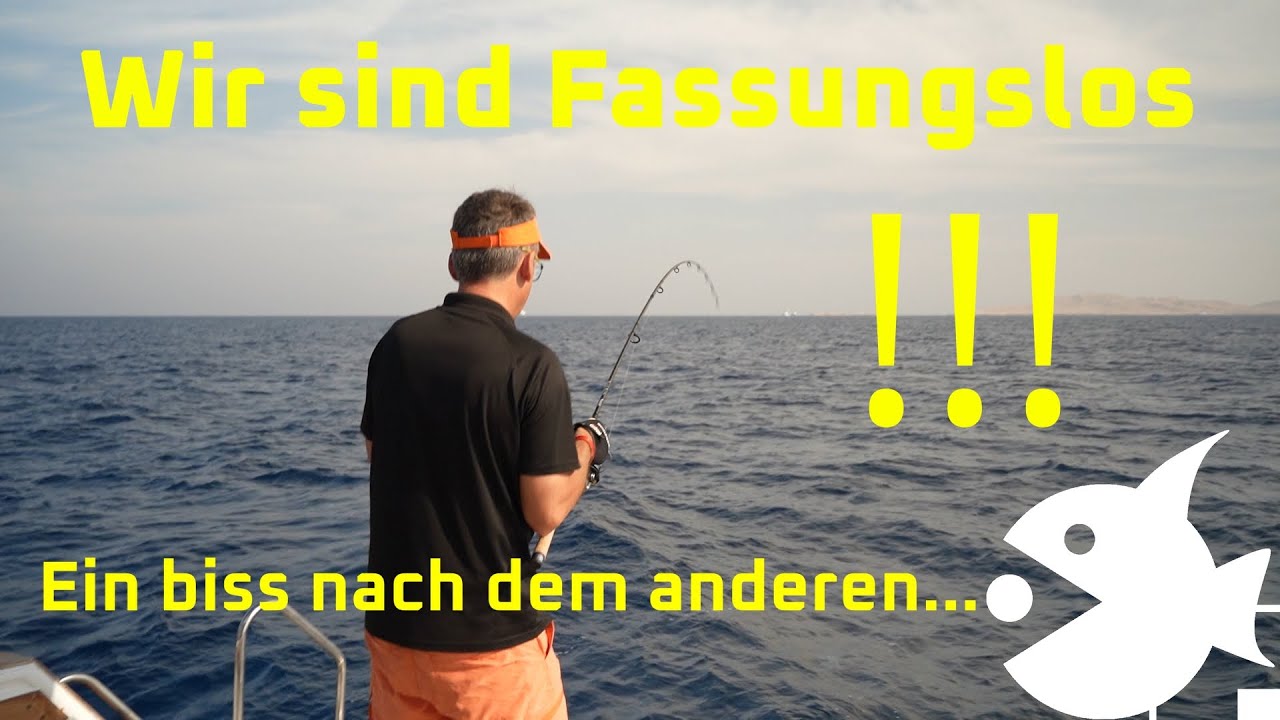 Schlag auf Schlag angeln am Roten Meer mit Wobbler und Co. in Ägypten Teil 2 - Fishingprofi on Tour