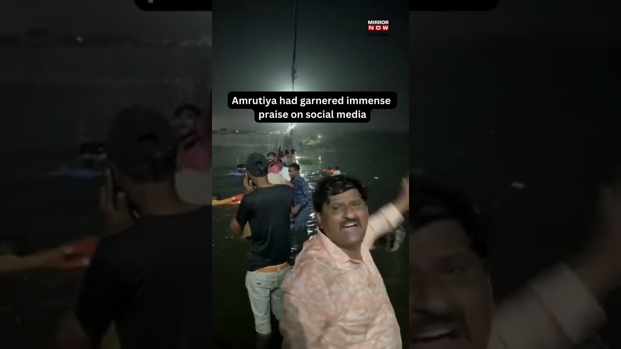 Gujarat Polls :Ex-BJP MLA Who Jumped into River after Morbi Bridge Collapse Gets Poll Ticket#shorts
