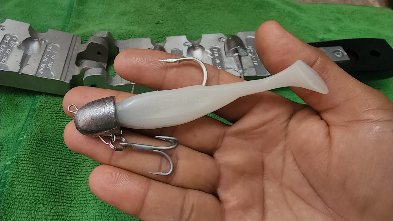 Modificamos un molde para cabezales de pesca || Vinilo Costa Baits