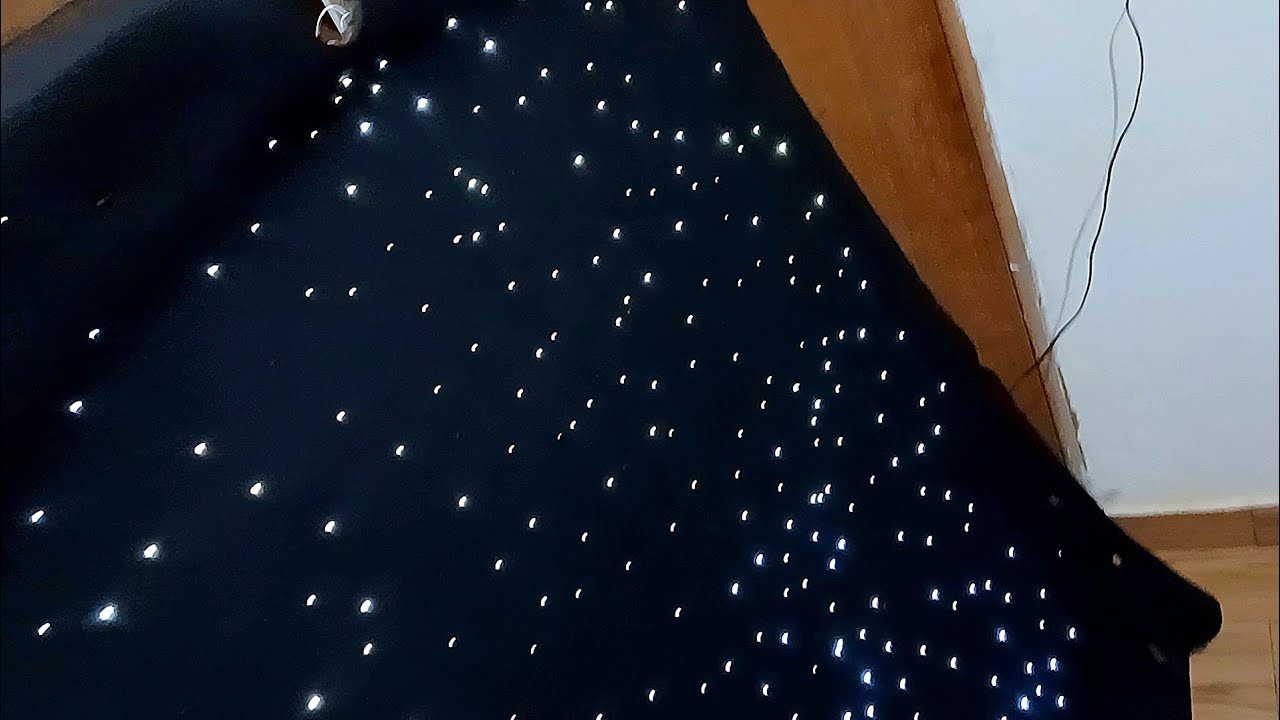 Como fazer teto estrelado