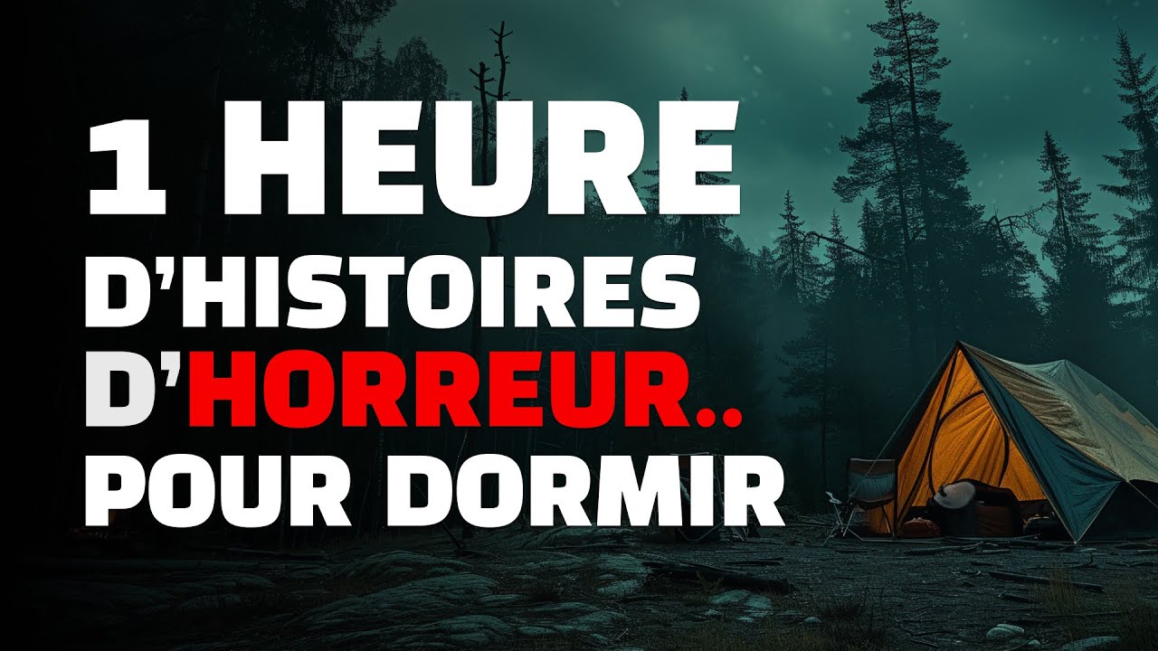 1 HEURE d’Histoires d'Horreur durant un CAMPING ⛺