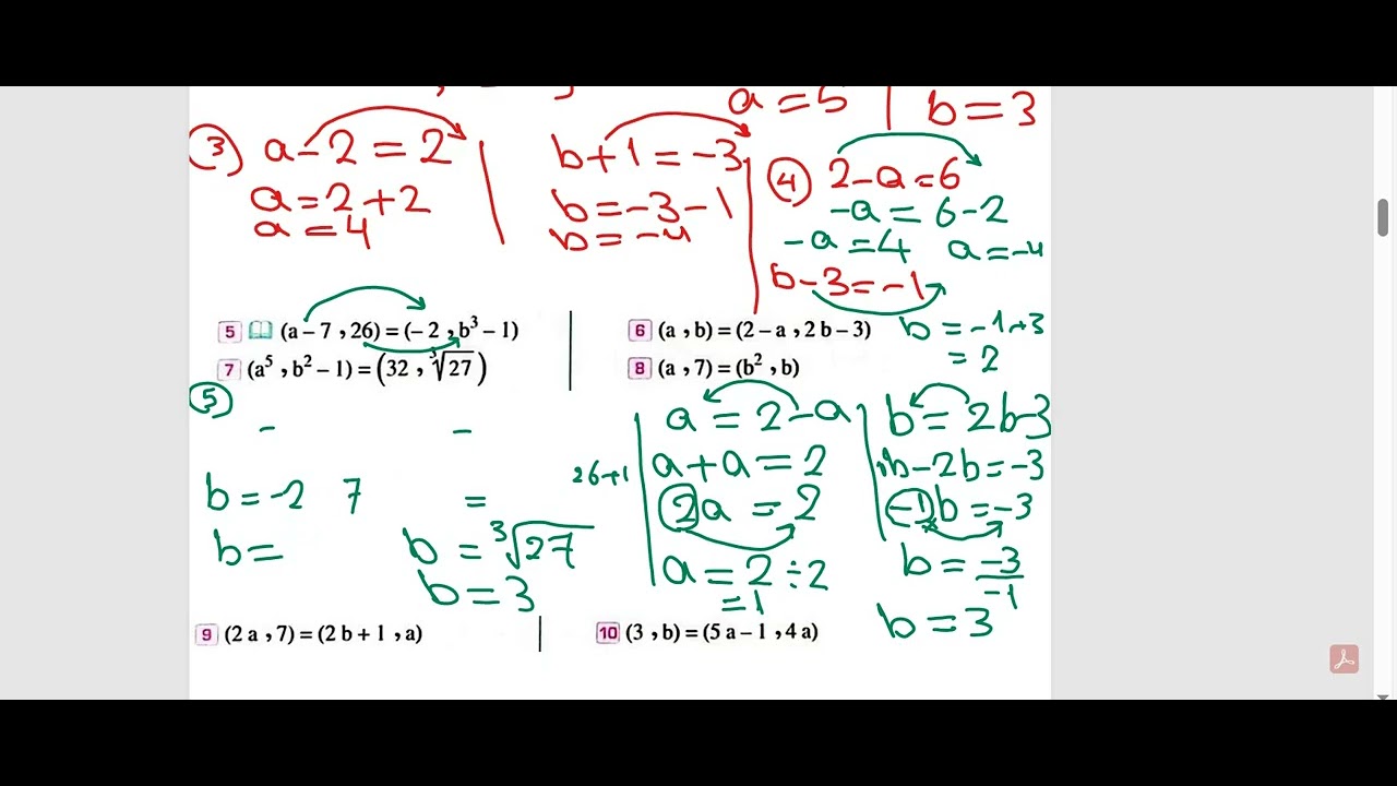 prep 3 solve lesson 1 El moasser cartesian product