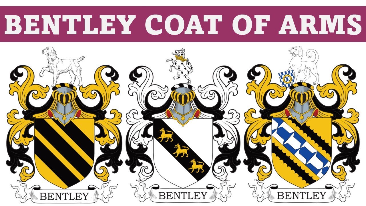 Bentley Coat of Arms & Family Crest - Symbols, Bearers, History