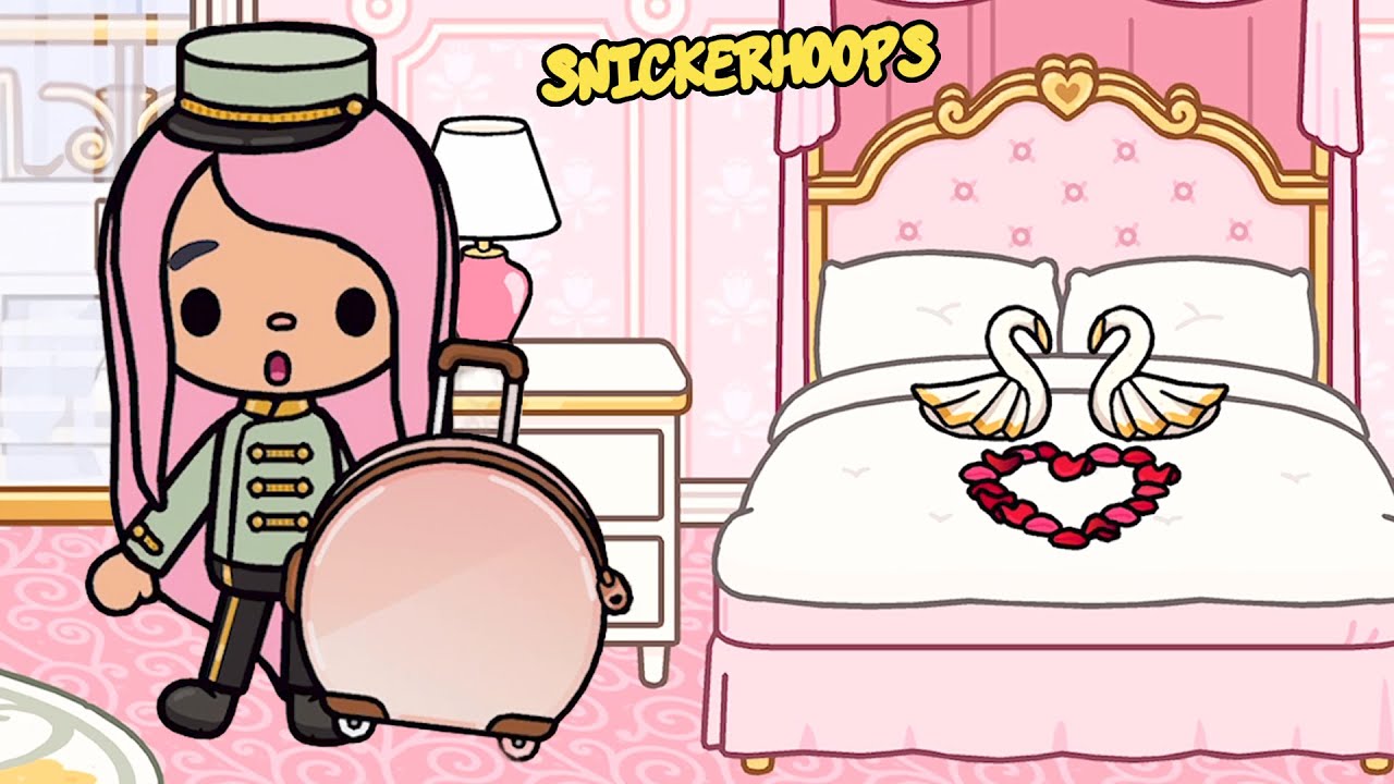Snickerhoops Decorates the NEW FIVE STAR HOTEL in TOCA BOCA | Toca Life World with VOICE