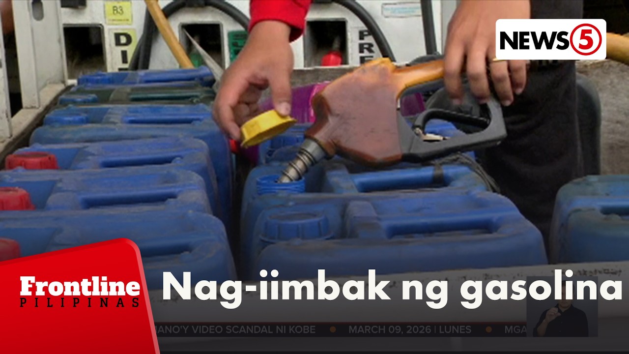 Ilang motorista, nag-iimbak na ng gasolina sa drum | Frontline Pilipinas