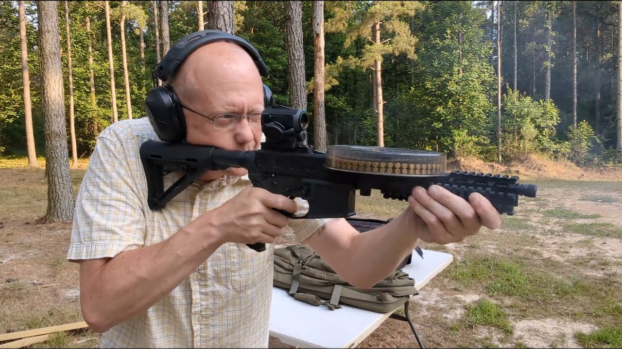 Tactical Innovations AM15 + Colt M16A1 is Full Auto Fun