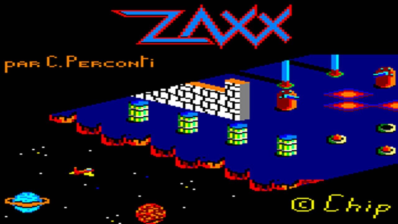 [Amstrad CPC] Zaxx - Longplay