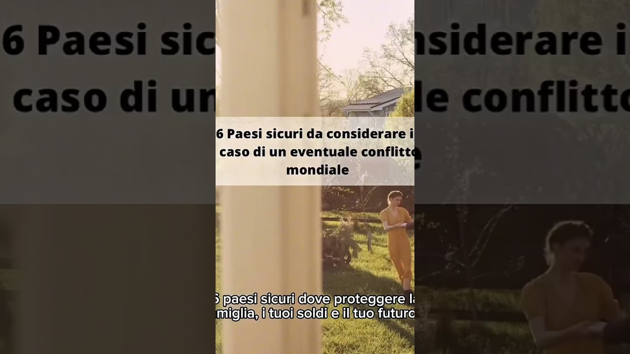 E se scoppiasse una guerra mondiale?Sempre pi&ugrave; persone stanno cercando un Piano B. #vitaallestero