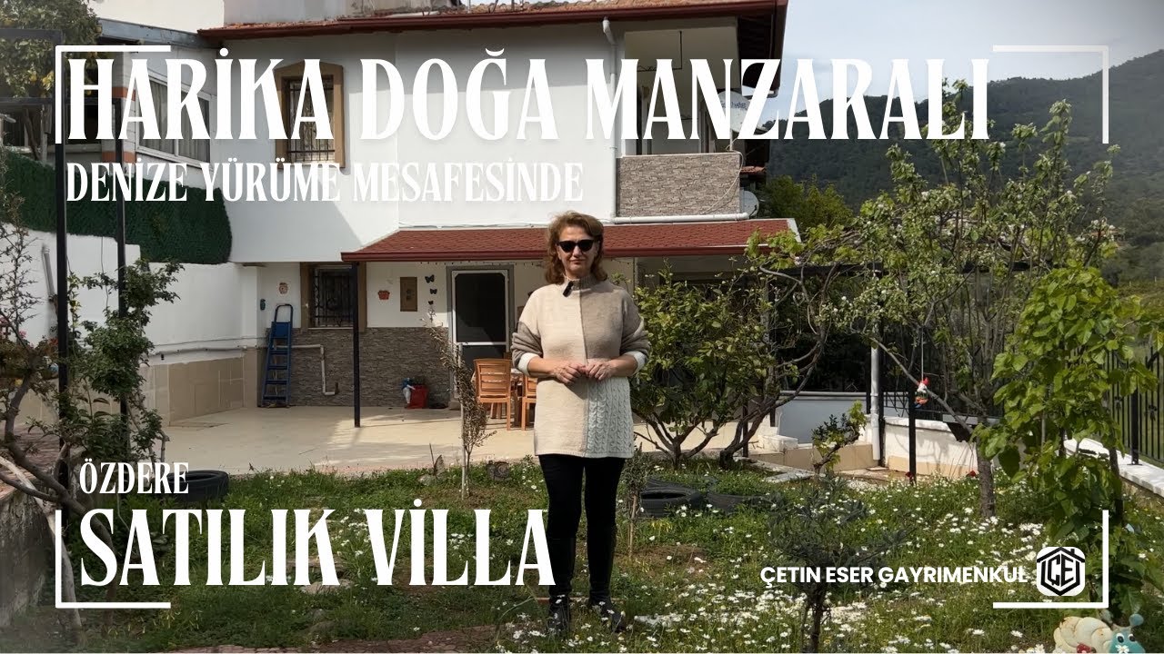 BU FIRSATI KAÇIRMAYIN💸İzmir Özdere'de Harika Doğa Manzaralı Otoparklı Dubleks Villa📉🏠 #özdere