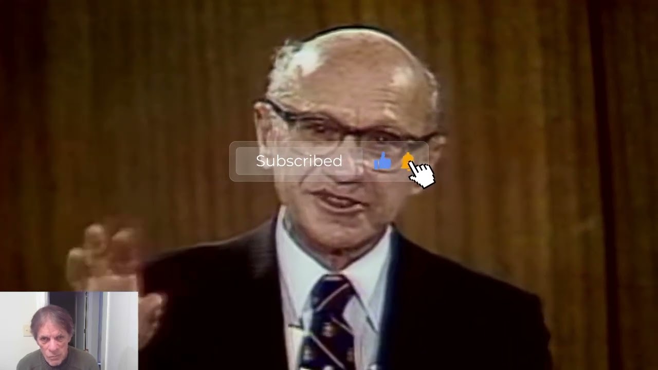 Dr  Friedman schools a young liberal on one of  the causes of Aparthe