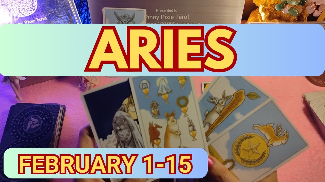 Aries - UH OH! MAY NAGPAPAHIRAP SAU 😧 - 1st Half February 2026 Tagalog Tarot Reading