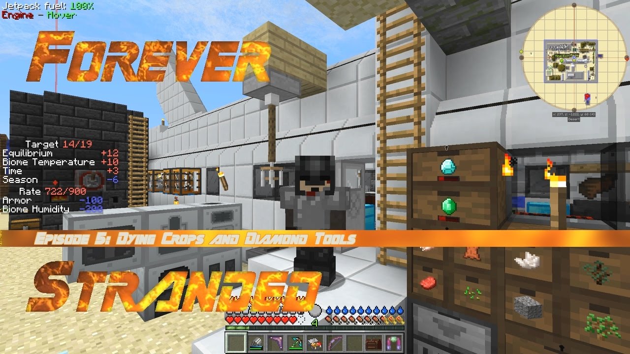 Forever Stranded #05 - Dying Crops and Diamond Tools