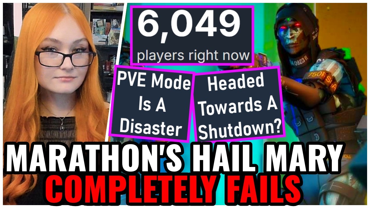 Marathon Shutdown Incoming? 🤣 Playercounts Tank To 6k After 
