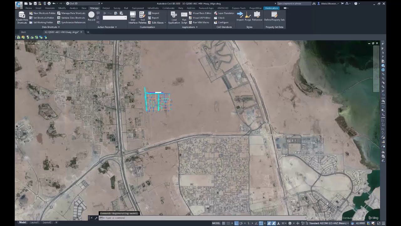 Geo map to Civil3D