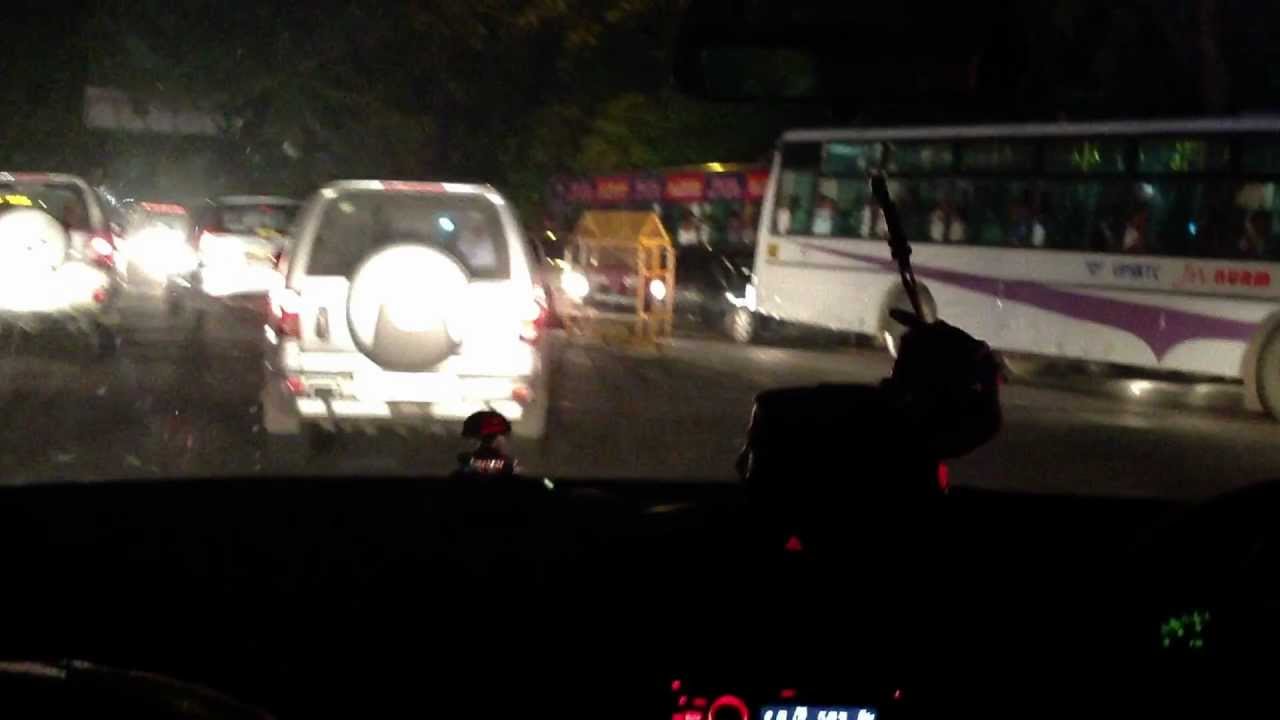 Driving in Lucknow