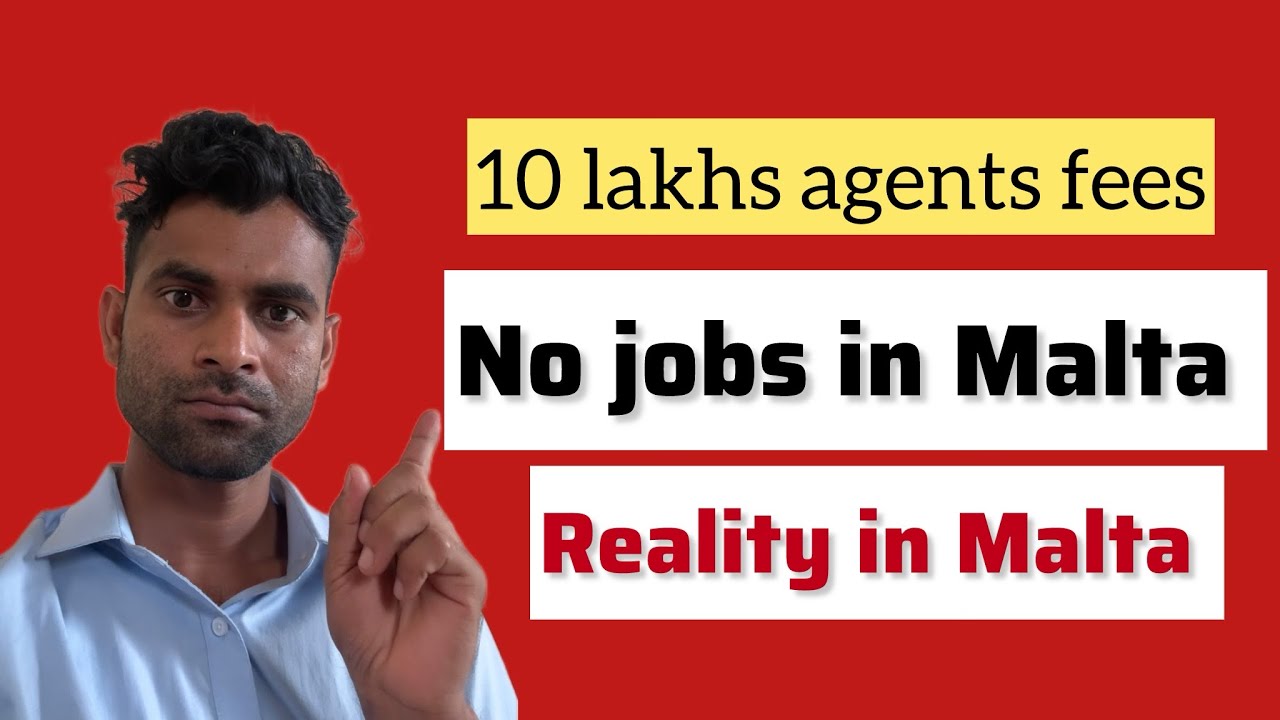 Big problem in Malta. No jobs in Malta 