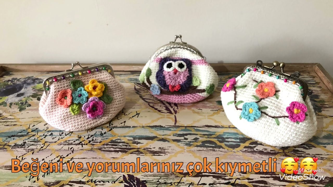 Amigurumi tekniği ile örgü cüzdan video1 #amigurumi #örgü #cüzdan #hobi #art #ip #tarif #pattern