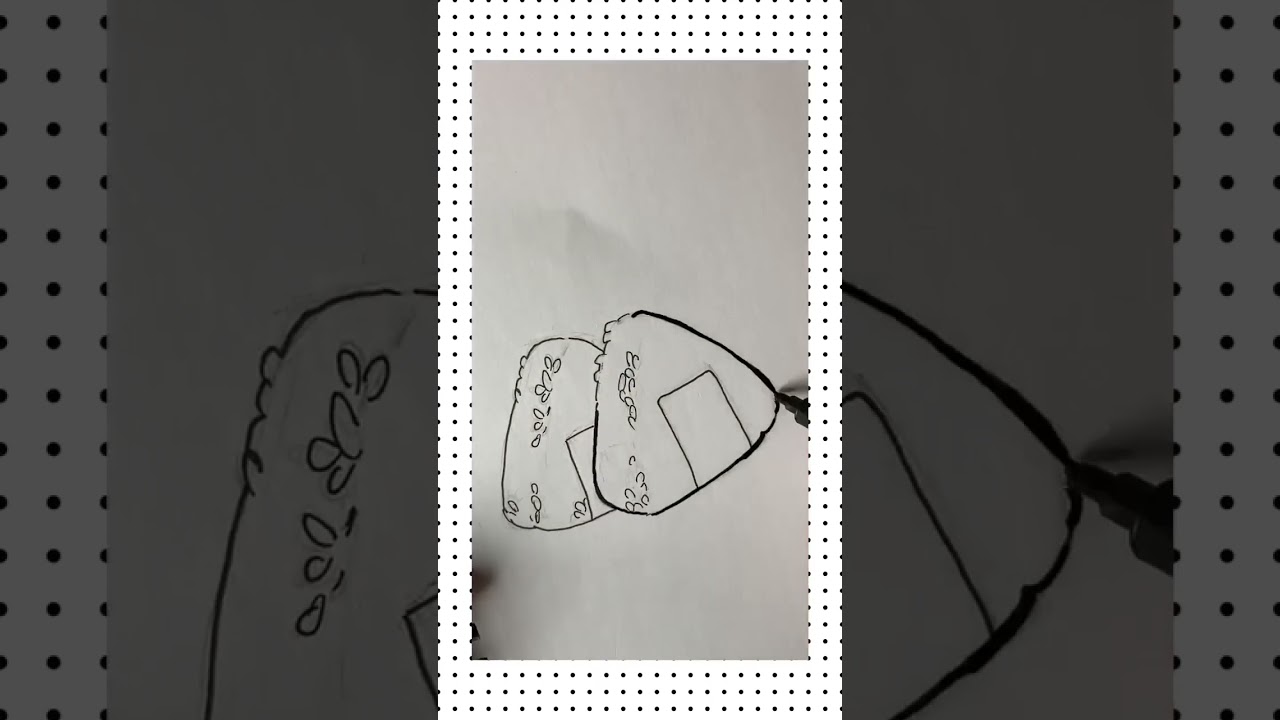 drawing some japanese food 