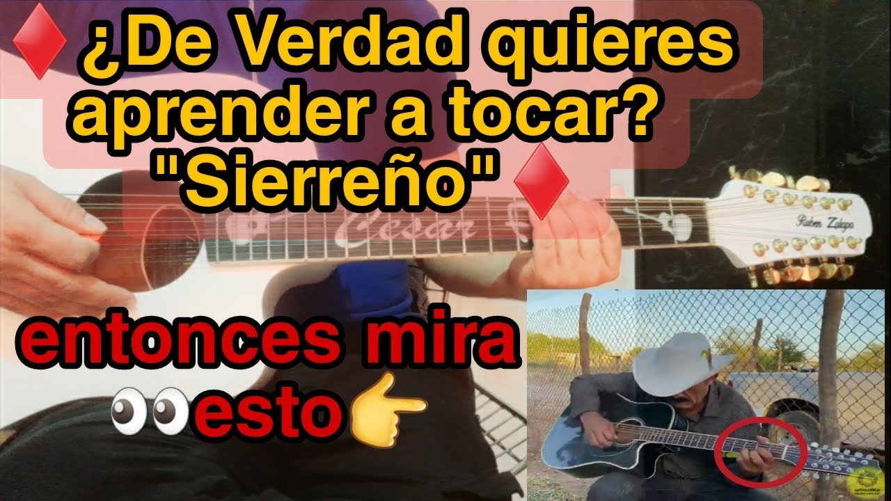 De verdad ? quieres aprender a tocar Estilo Campirano "Sierreño" Entonces tienes que ver esto ☝️