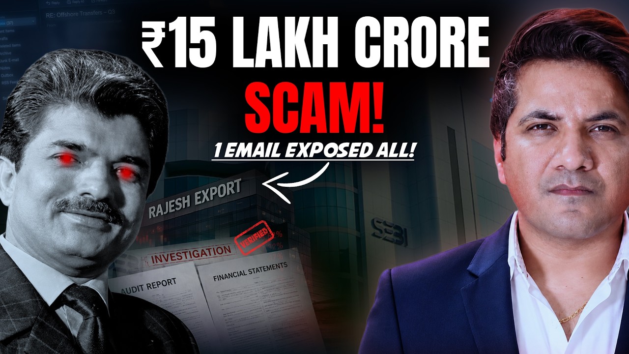 Rajesh Exports Scandal Explained | How SEBI Found ₹15 Lakh Crore Revenue 99.8% Fake?