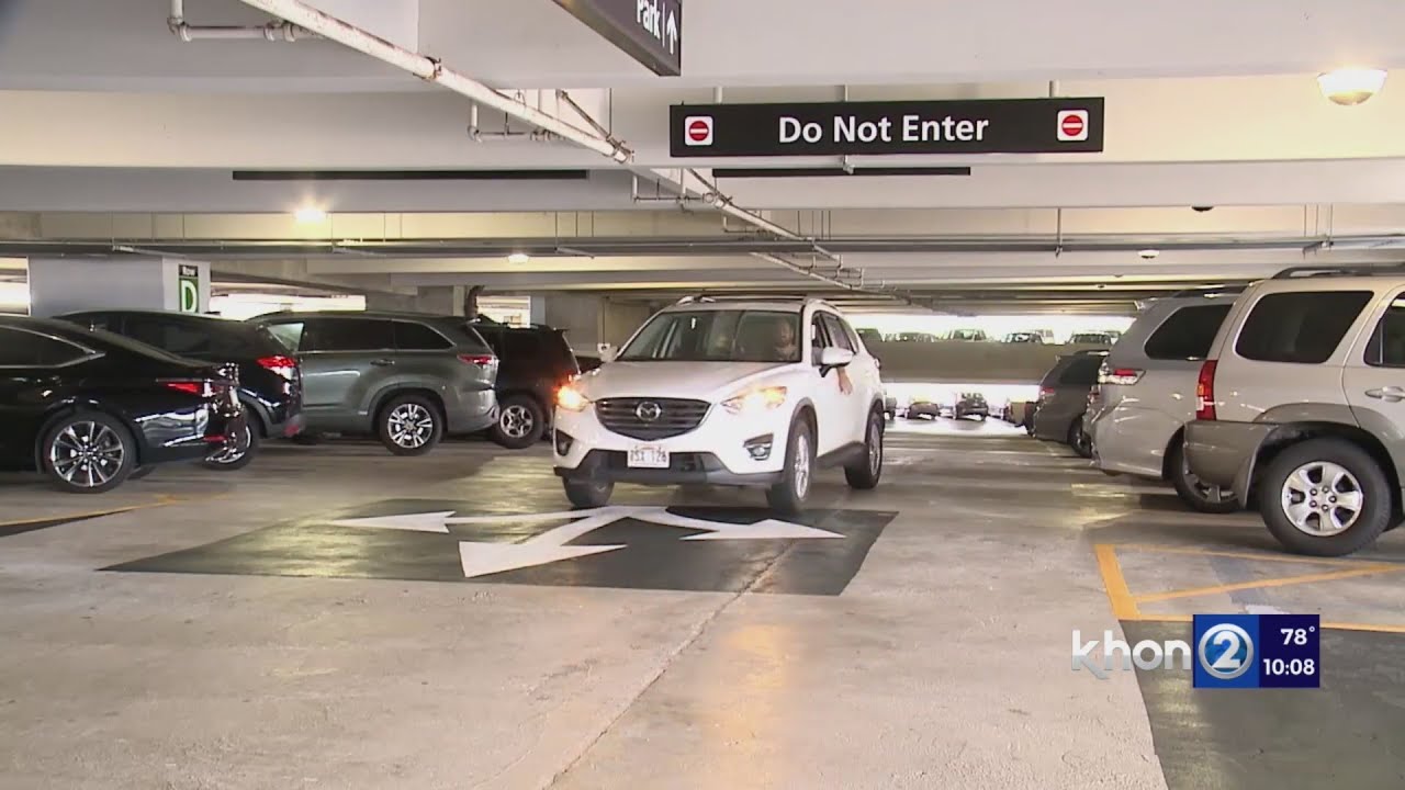 Increased parking rates take effect at HNL airport