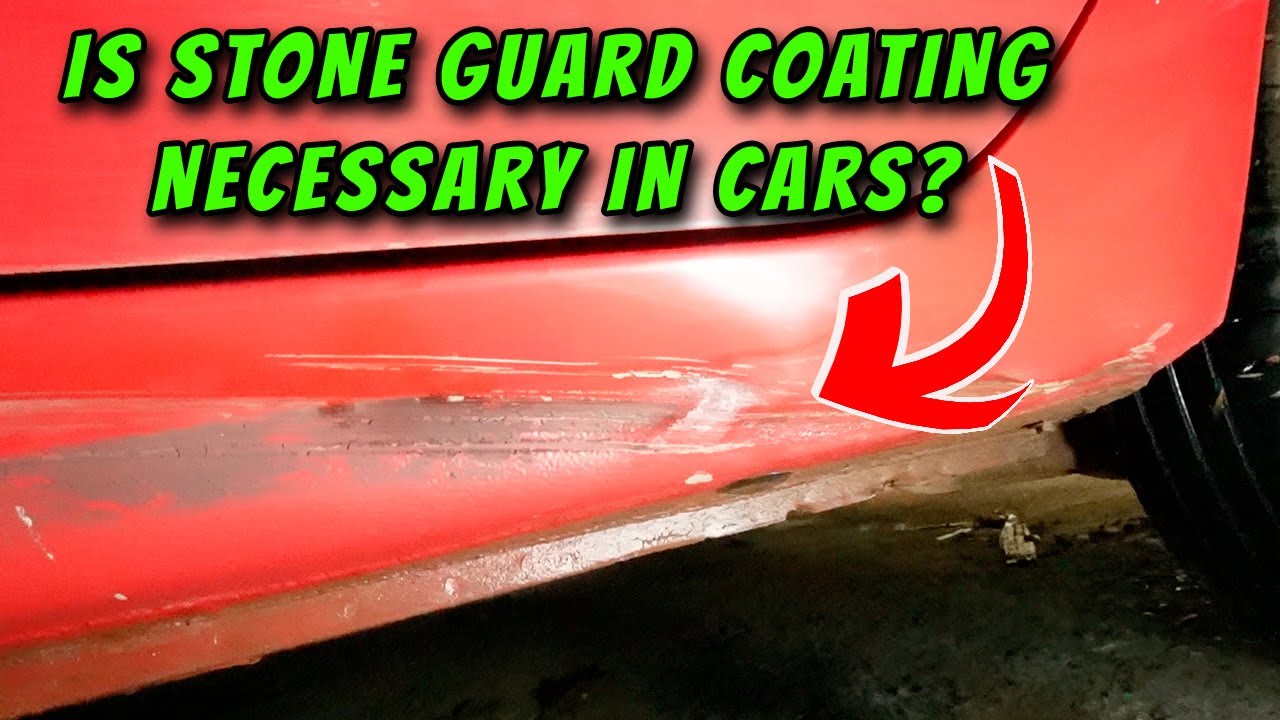 Running Board Dents? Get Stone Guard or Anti Stone Chip Protection Coating!