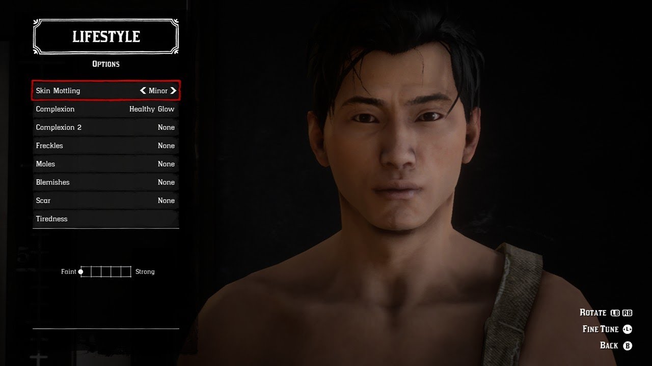 Red Dead Online | Asian Male Character Creation | Heritage 13