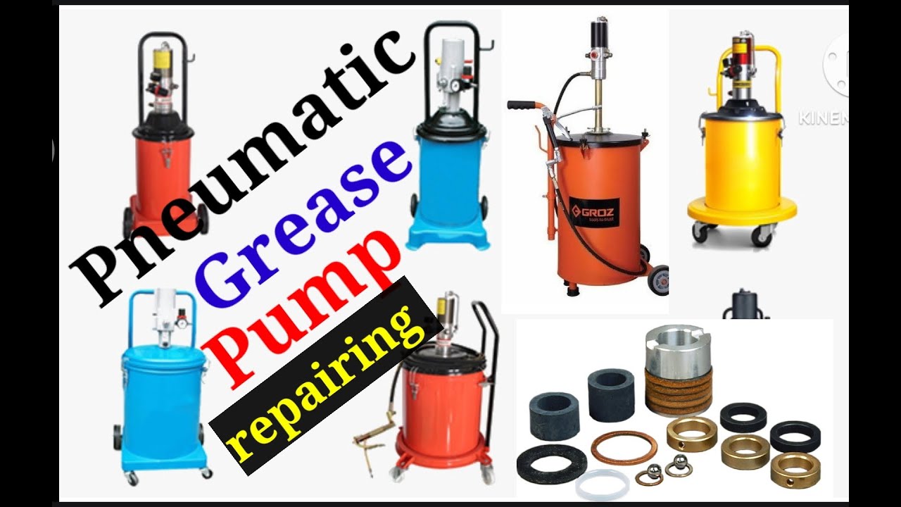Grease Pump repairing | Pneumatic Grease pump repairing | pneumatic mini grease pump repairing