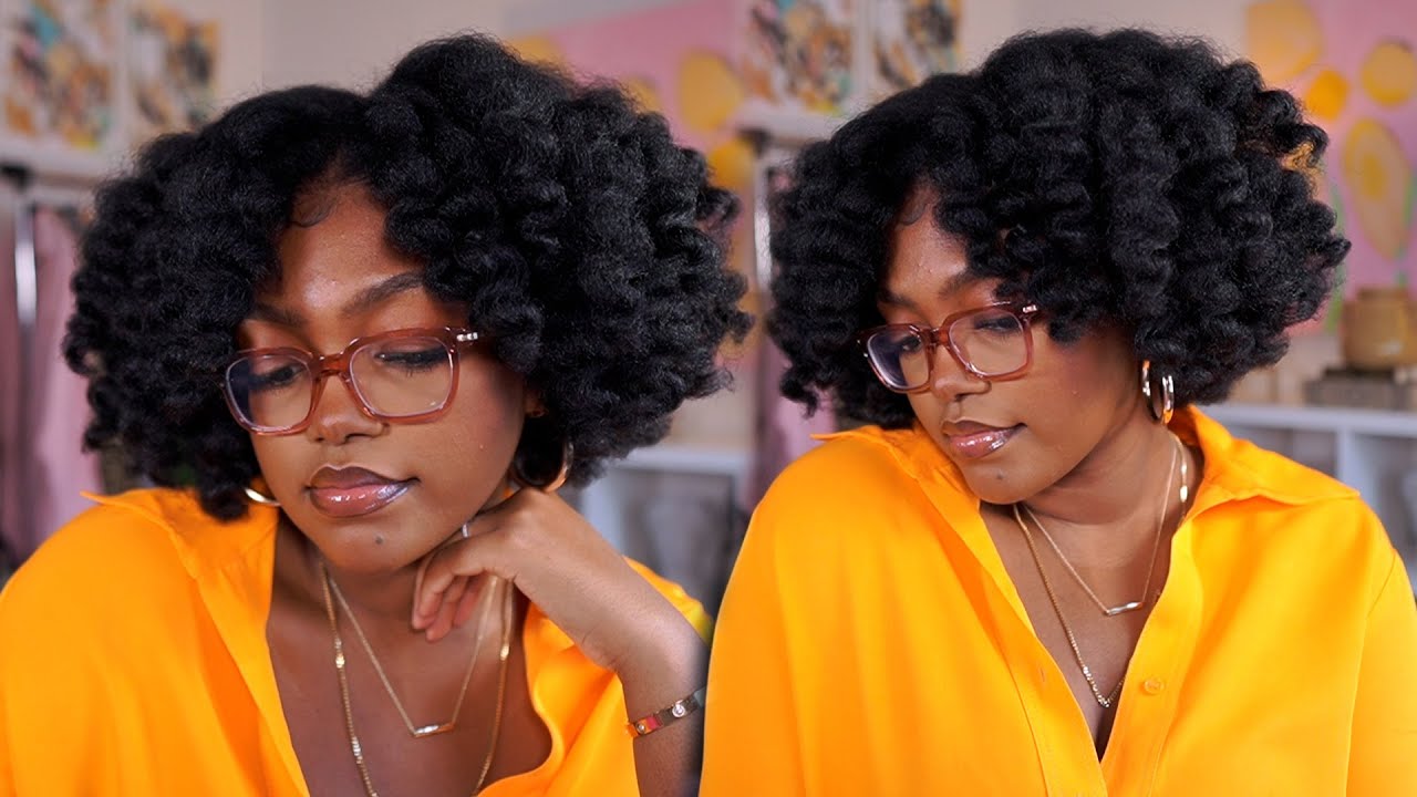 Wand Curling My Natural Hair & My Go To Makeup Routine | Blake Jael