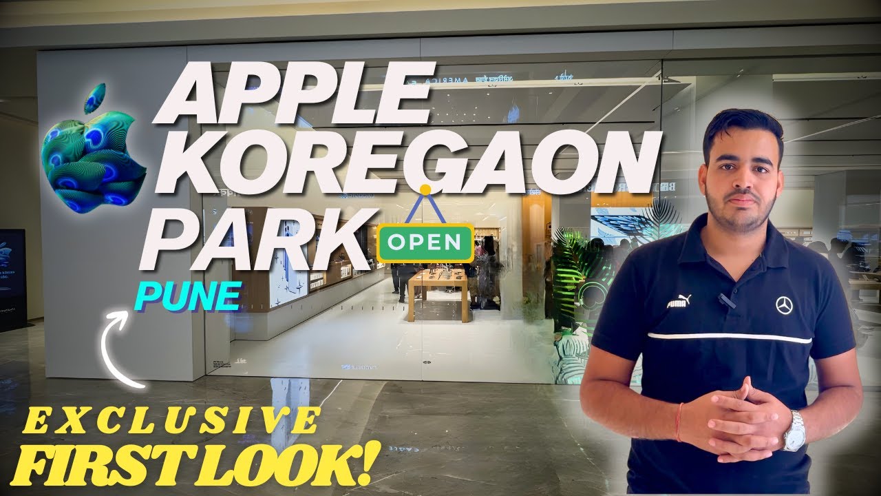 Apple Koregaon Park Tour Pune 🇮🇳 | India&rsquo;s 4th Official Store | First Look & Exclusive Experience