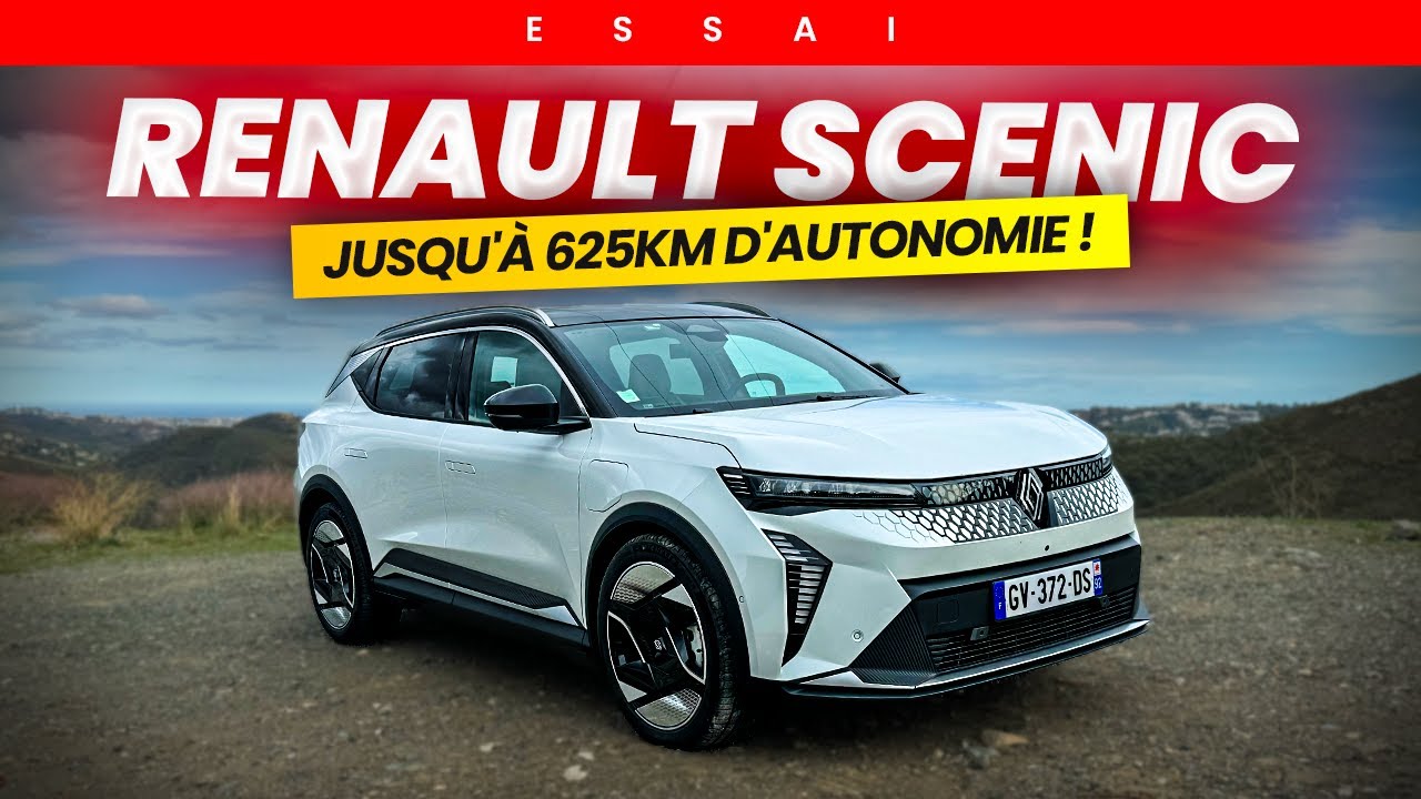 ESSAI NOUVEAU Renault Scenic électrique (2024) : Voiture de l'année ! Un Titre mérité ?