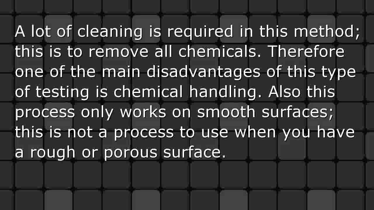 Non Destructive Testing
