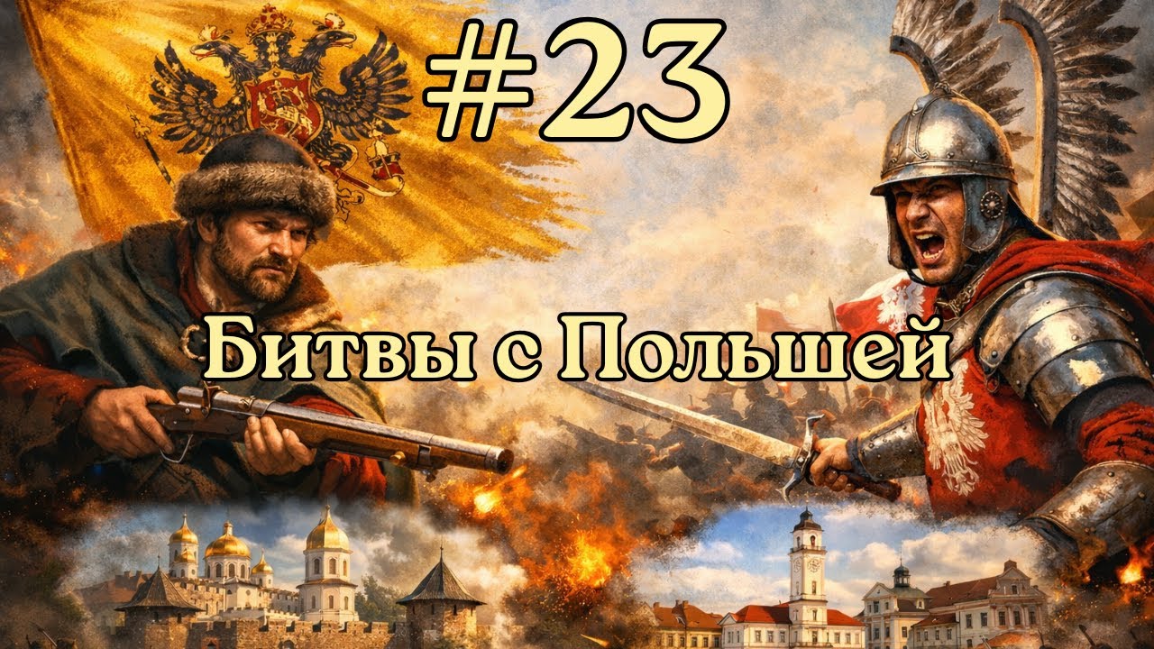 EU V Россия - Первая война с Польшей и захват Чернигова и Могилёва [№23] [EU 5]