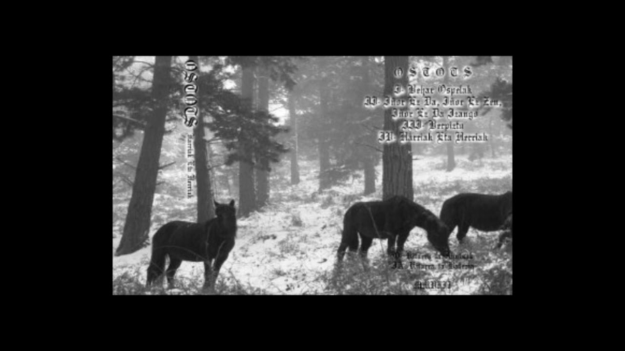 Ostots - Harriak eta herriak (Cassette 30 copies)