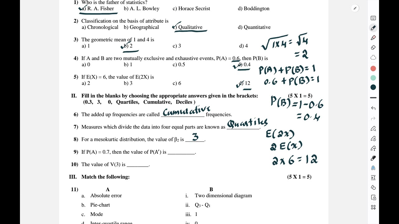 1 PUC Model question paper 2025-26 |one marks important questions and answers |