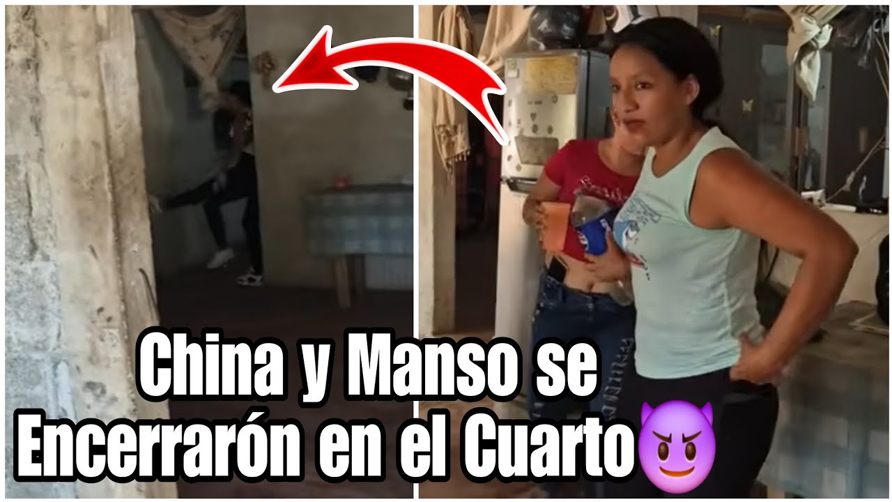 Si no lo grabo no lo creerias manso y china en casa ajena kes ganó la calentura
