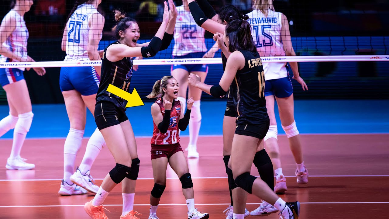 Size Doesn’t Matter !!! 160cm Short Volleyball Player Supattra Pairoj | VNL 2022