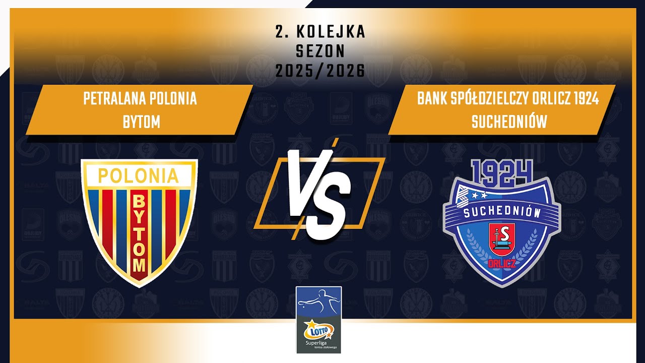 2. Kolejka LOTTO Superligi - Petralana Polonia Bytom vs Bank Spółdzielczy Orlicz 1924 Suchedniów