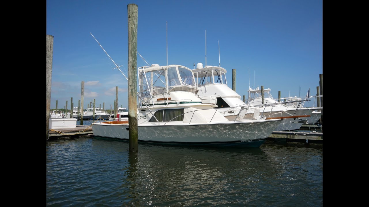 32' 1985 Blackfin Convertible Offshore Yacht Sales