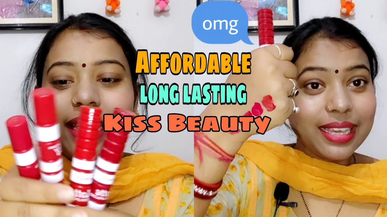 Review of Kiss Beauty Innovation Lipgloss !! Kiss Beauty Lipstick !!