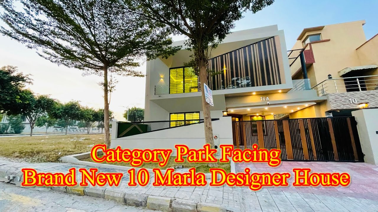 Category Park Facing 10 Marla Designer House Bahria Town Rawalpindi 