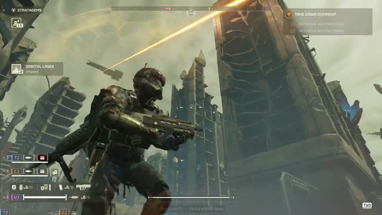 Brads first time playing helldivers 2.