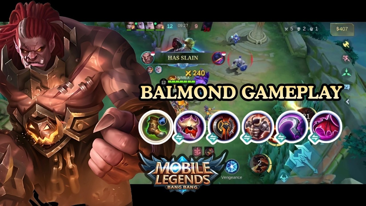 Balmond Brutal Spin! True Damage Execution — Mobile Legends 🪓🔥