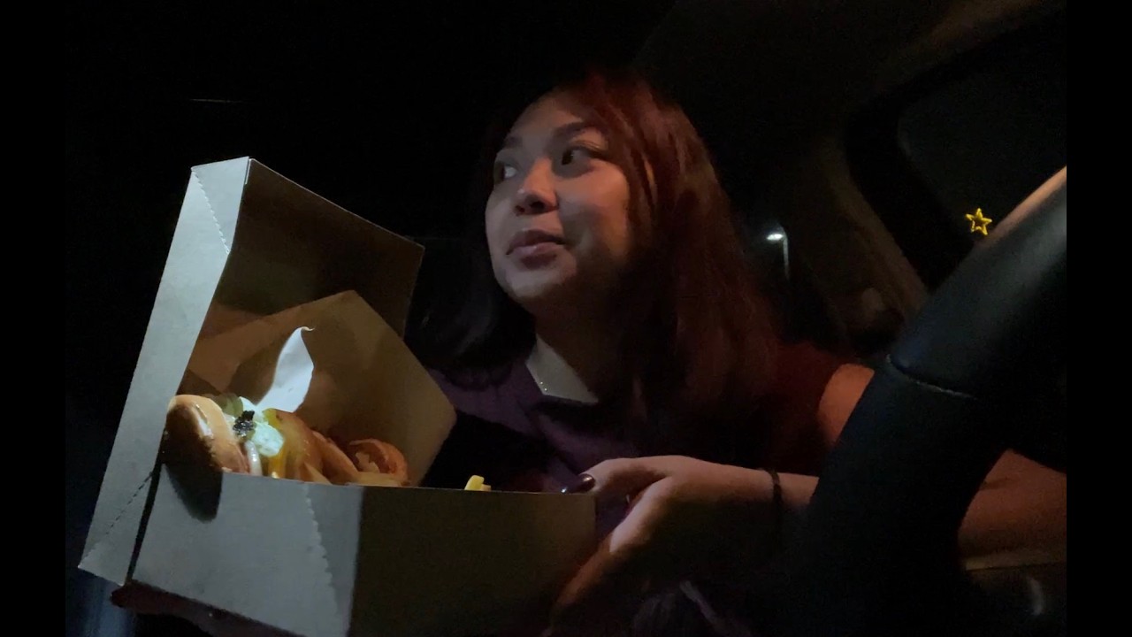 In-N -Out Mukbang (tuna melt hack)