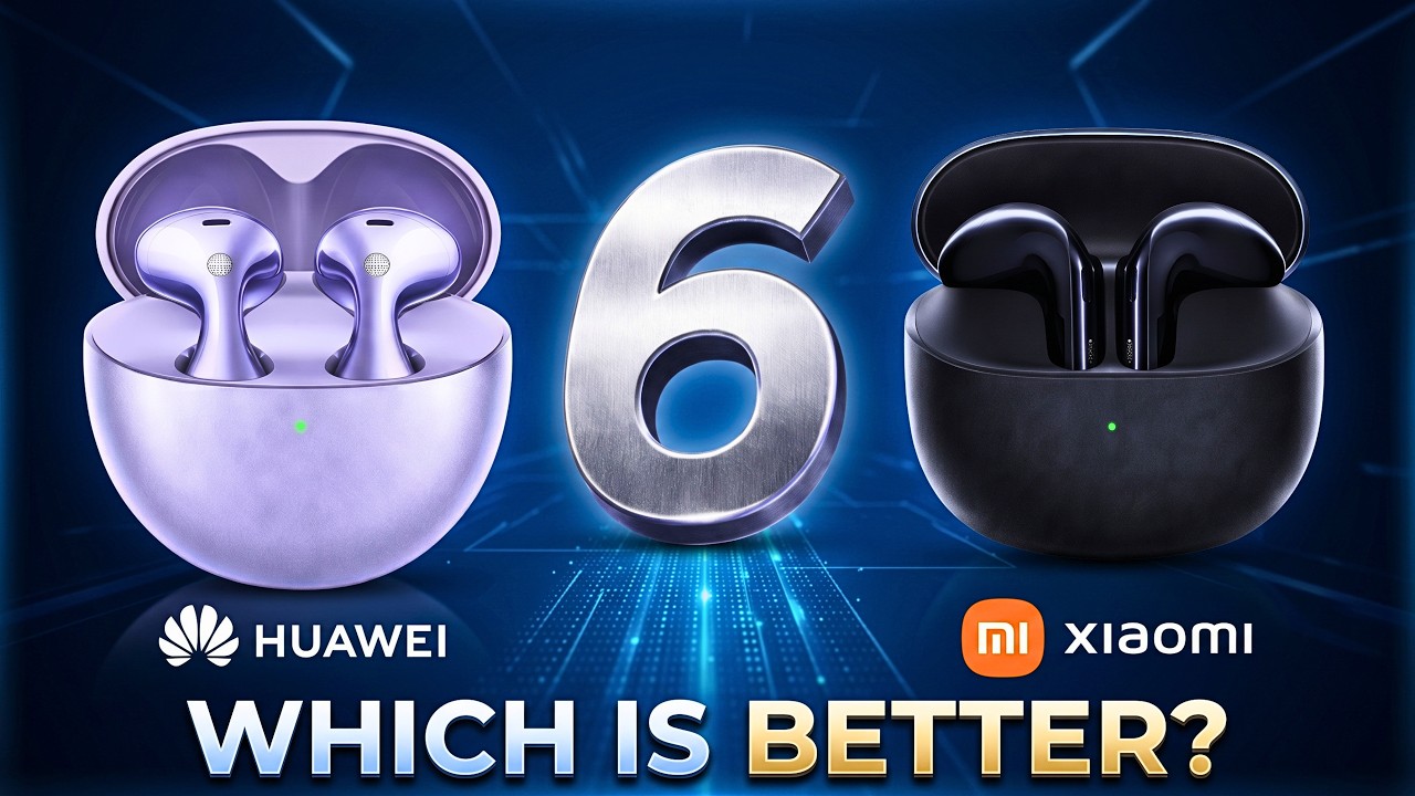 Xiaomi Buds 6 vs Huawei FreeBuds 6 2026 | Sound, ANC & Features