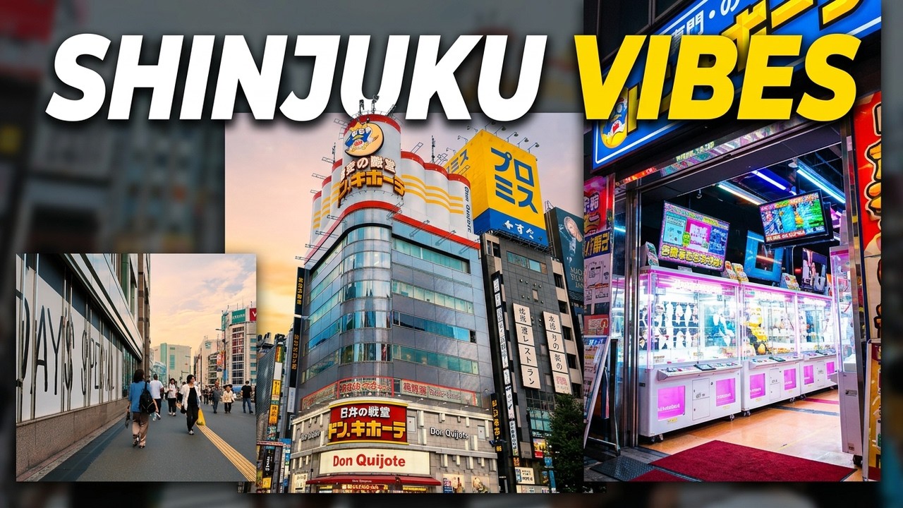 SHINJUKU TOKYO 4K - Summer Walking Tour in Japan 🇯🇵